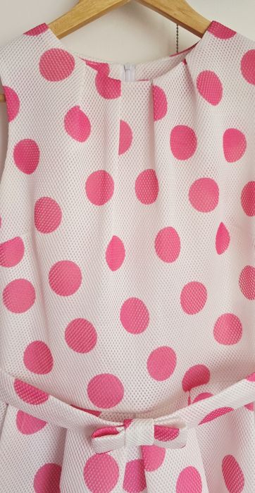 Sukienka w grochy urocza rozmiar 38/10