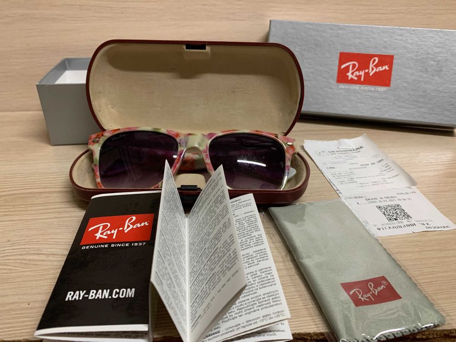 Вінтажні брендові сонцезахисні окуляри "Ray-Ban" , очки «Рэй-Бен»