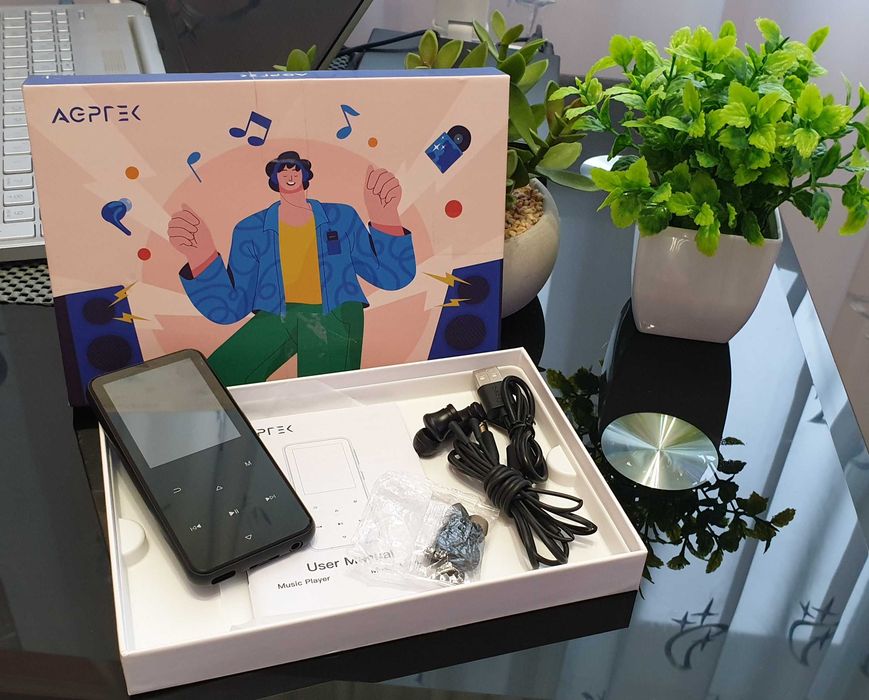 MP3-плеєр AGPTEK M3PL 64GB Bluetooth 5.3\Повний комплект!\НОВИЙ!