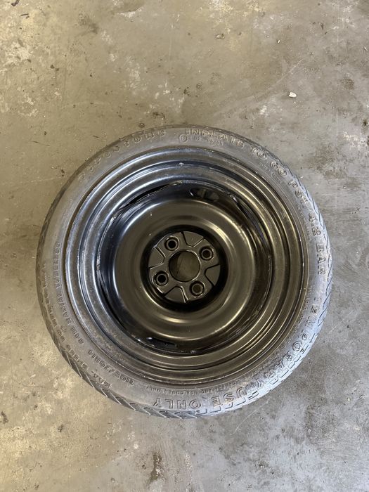 Koło dojazdowe zapasowe r14 oryginalna dojazdówka volkswagen 4x100