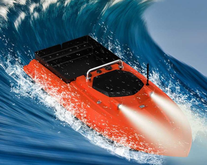 Кораблик для рыбалки  D80 B с GPS-99 точек Аккум 46 800 mAh +сумка