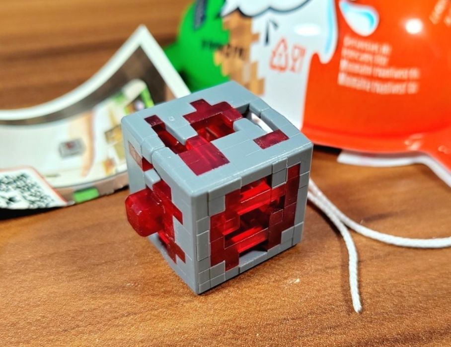 Redstone minecraft kinder joy