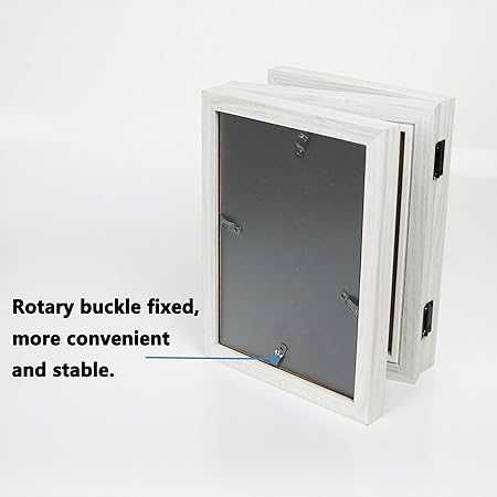 Potrójna składana ramka na zdjęcia 13x18 cm Shampsen – biała