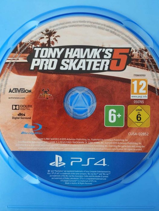 Gra Tony Hawk's Pro Skater 5 PS4/PS5 Playstation