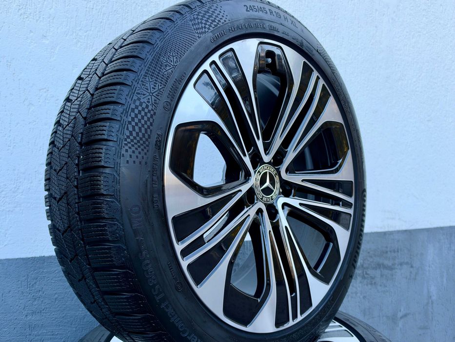 Alufelgi Mercees E Klasa W214 Oryginalne 19 Zimowe BiColor 2024 Przód + Tył