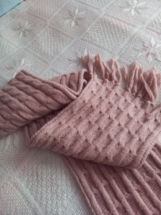 Cieplutki szal Peacocks one size