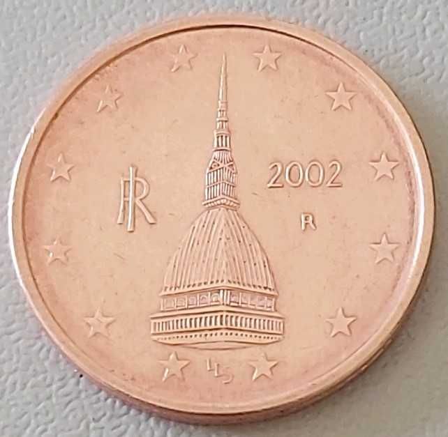 2 cêntimos de 2002 de Itália, Torre Mole Antonelli