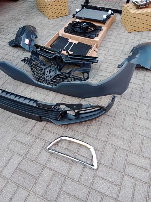 RENAULT CAPTUR maska błotniki zderzak lampy pas belka NOWE