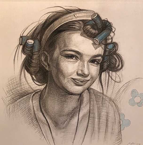 Уроки рисунка оффлайн у студії Харків індивідуальні заняття живопис