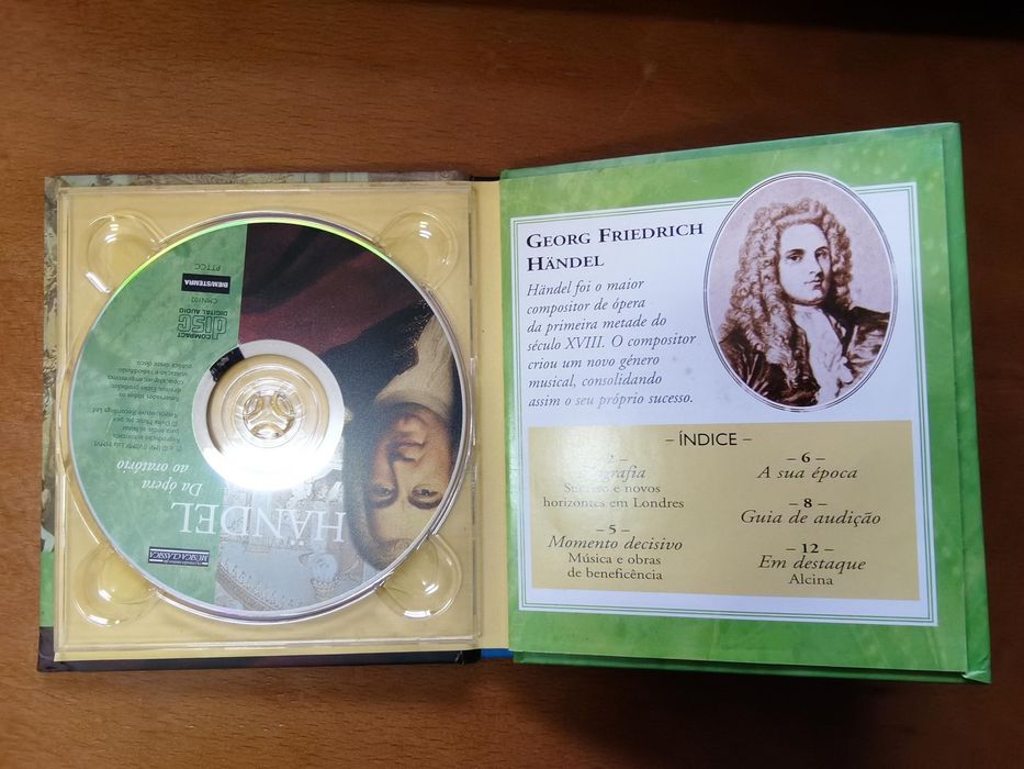 Livro e CD: HÄNDEL – Da Ópera ao Oratório (Os Grandes Mestres da Música Clássica)