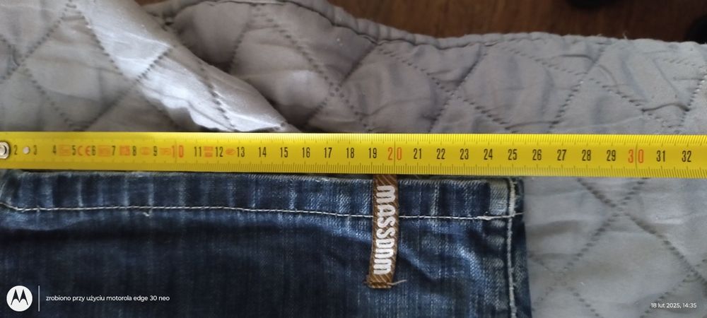 Spodnie Mass 36 Denim