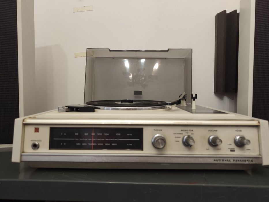 Leitor vinil Panasonic