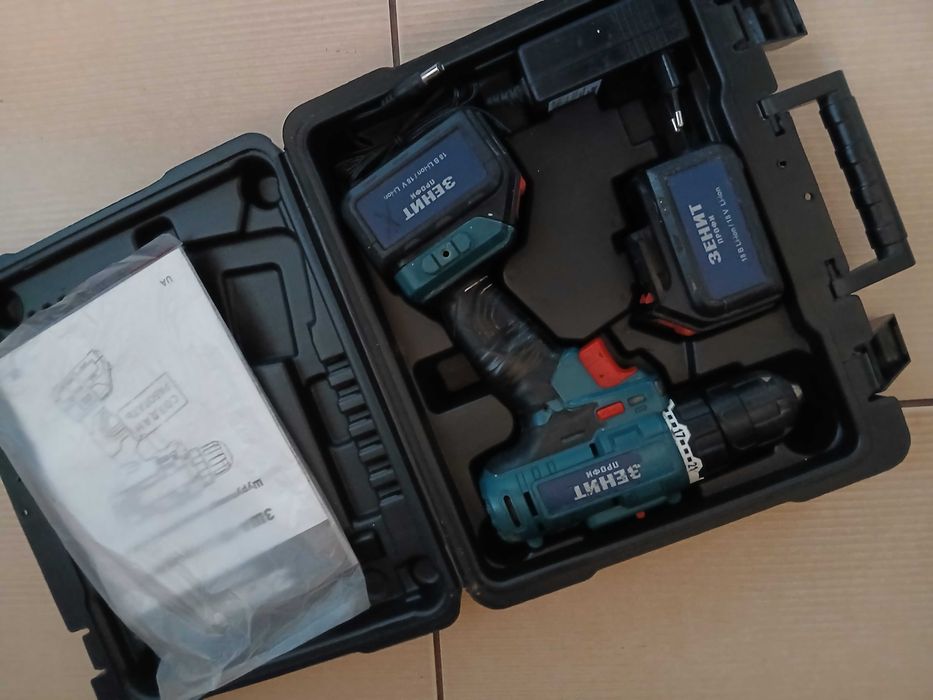 Шуруповерт Зеніт 18в