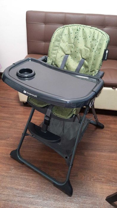 Стільчик для годування Kinderkraft Foldee Green
