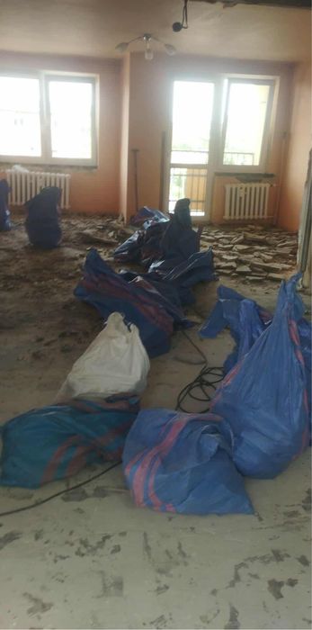 Wywóz gruzu i odpadów budowlanych, sprzątanie działek i mieszkań