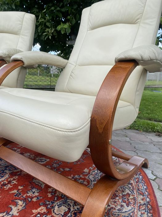 Шкіряні крісла качалки