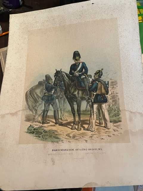 Gravura Francesa antiga