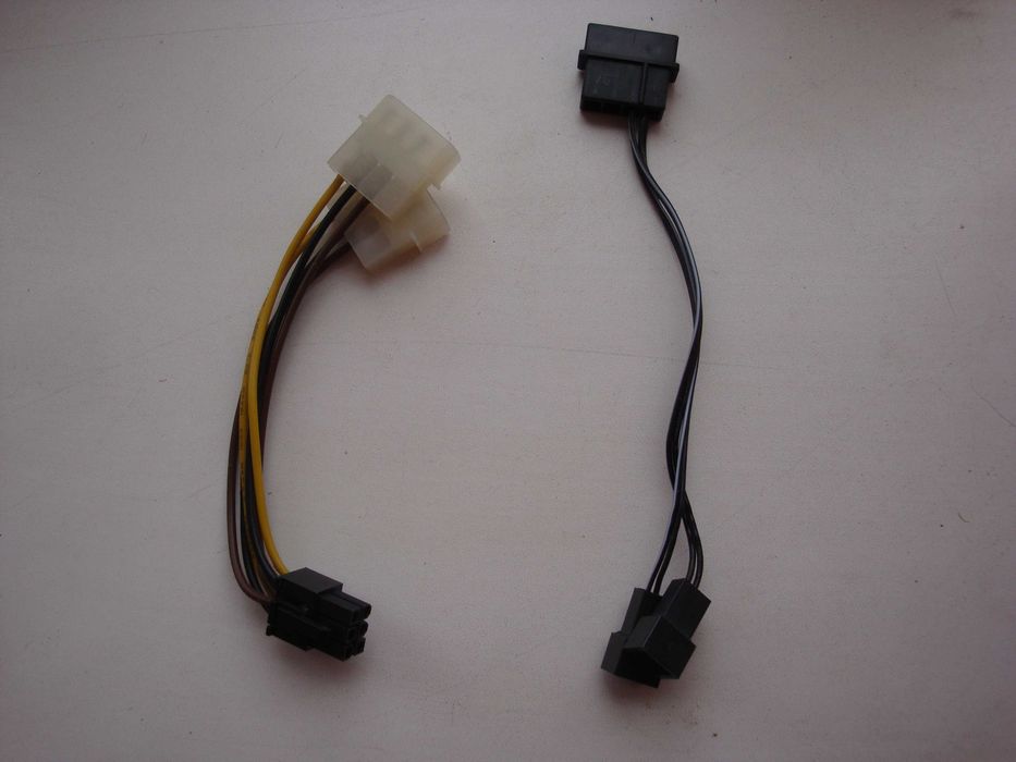 Кабель разветвитель для модульных блоков питания 6 pin-2 Molex новый,качественный