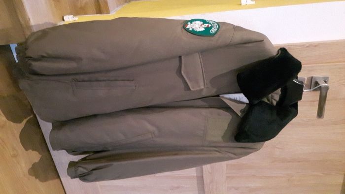 Mundur galowy Straży Granicznej z dodatkami