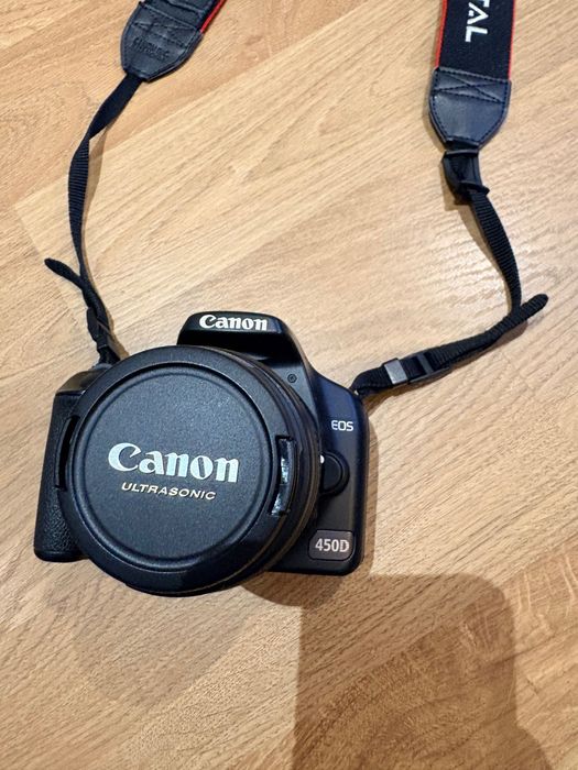 Canon EOS 450D com 2 objectivas