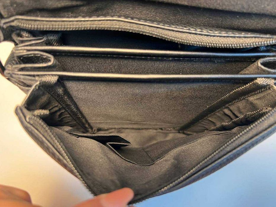 Emporio Armani męska torba torebka Listonoszka, skóra, Włochy 6139