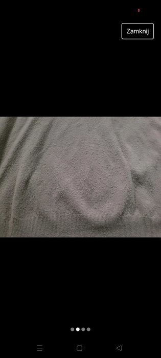 Męski sweter 40% wełny