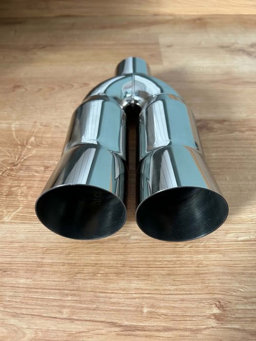 Końcówka wydechu nierdzewna 63mm