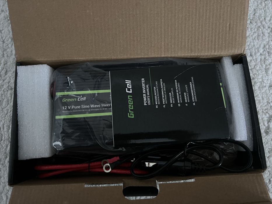 Перетворювач Інвентор чистий синус 12v на 220v 500ВАТ мах 1000ВАТ