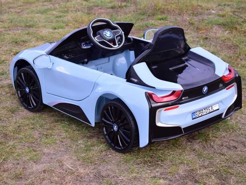 Auto samochód na akumulator BMW i8 sportowe jeep SUV jeździk autko