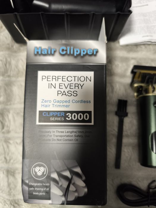 Máquina De Cortar Cabelo Profissional, Elétrica, Para Barbearia Mascul