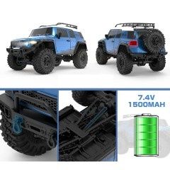 Carro RC Crawler HB-ZP1007 Toyota FJ Suv 1:10 Sport