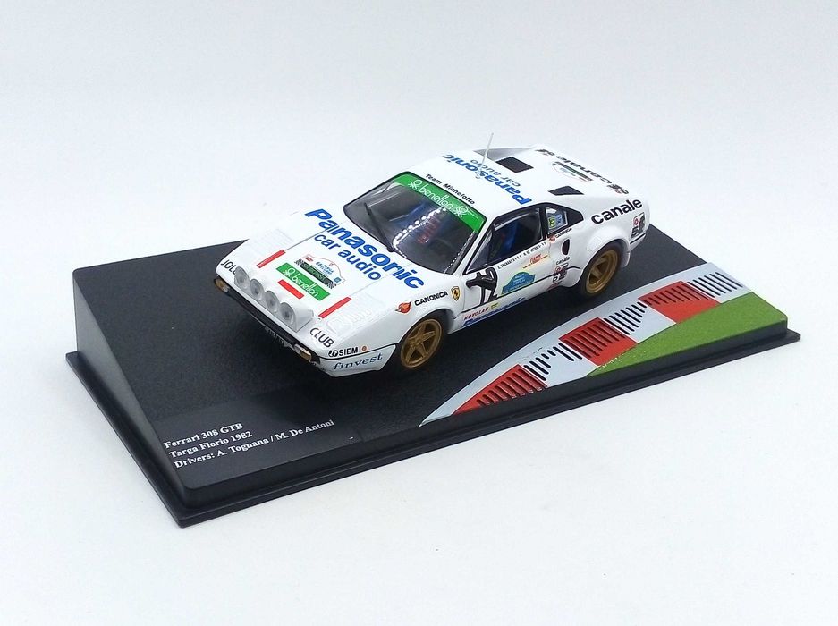 Ferrari 308 GTB Winner Targa Florio 1982 #12 - skala 1:43 - Altaya