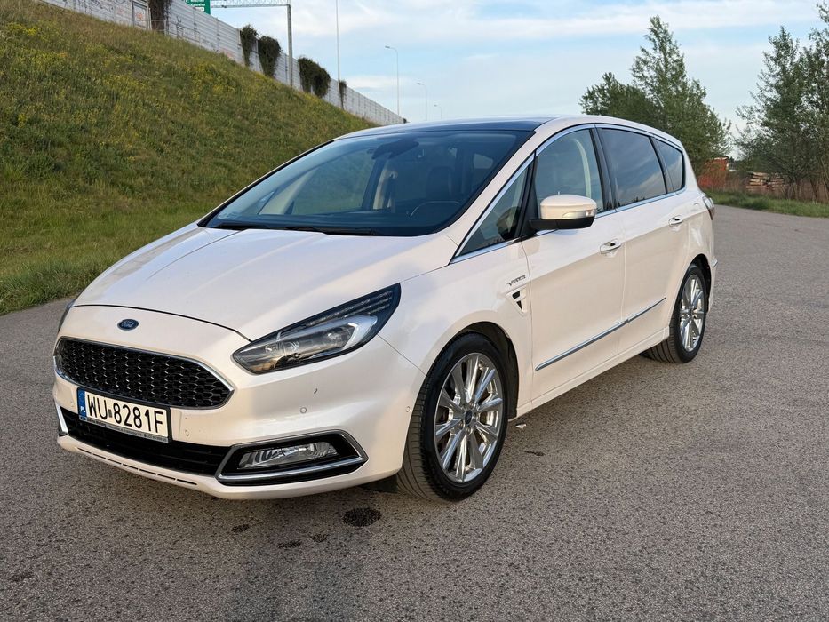 Ford S-Max Top wersja Vignale, 1. właściciel, salon PL, serwis ASO, 7 miejsc