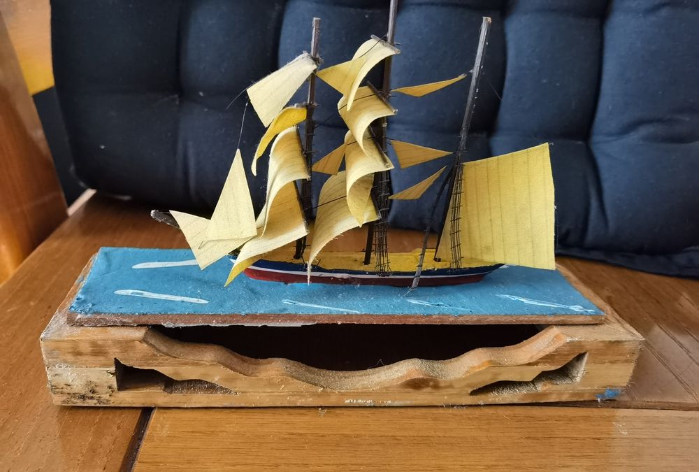 Miniaturas de barcos colecção