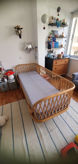 Cama criança Bamboo + colchão