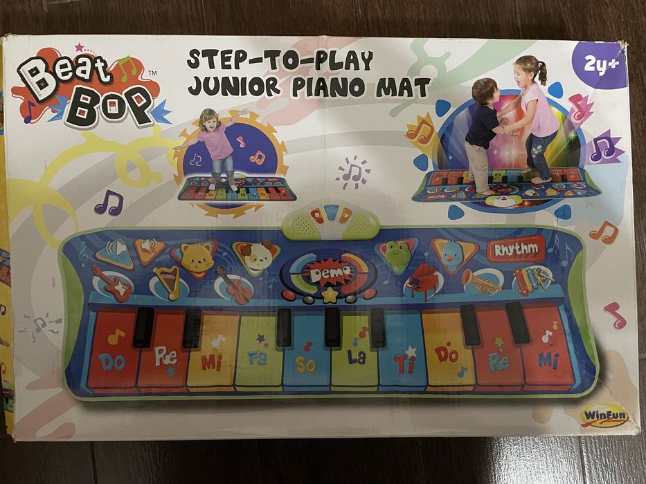 Развивающий музыкальный коврик-пианино/розвиваючий килимок