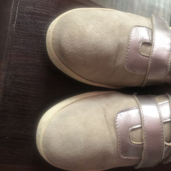 Туфли внутри кожа, верх -замш