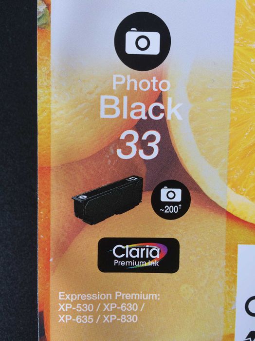 Tinteiro EPSON - Photo Black 33 (laranja)