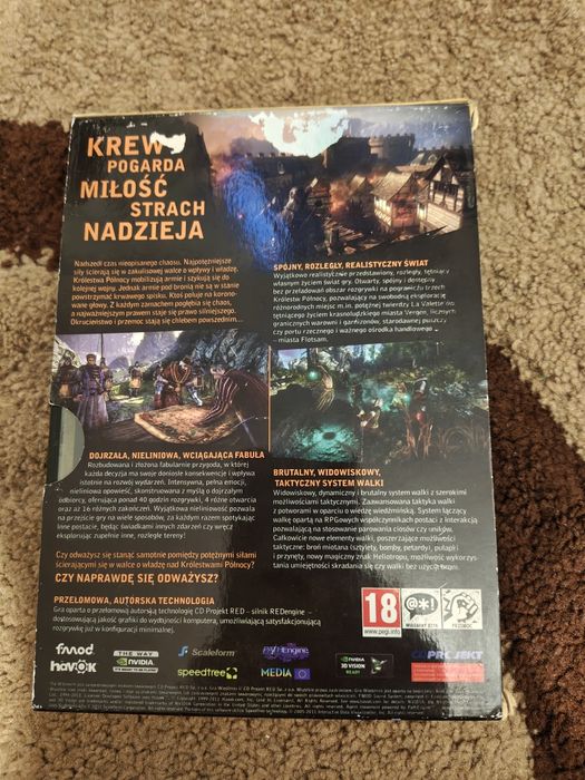 Wiedźmin 2 Zabójcy królów PC DVD