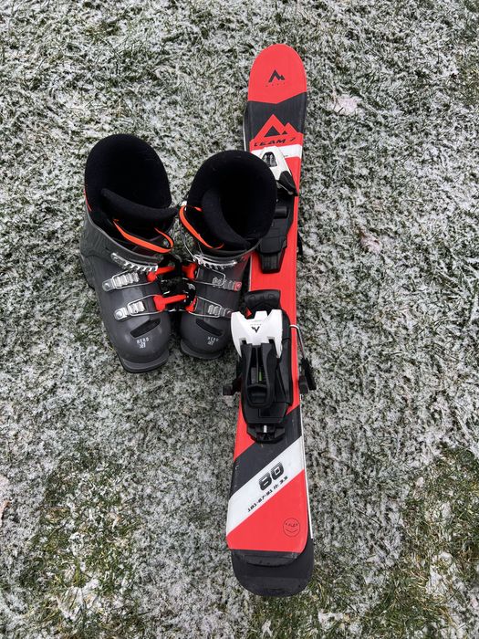 Narty dzieciece  wraz z butami mckinley