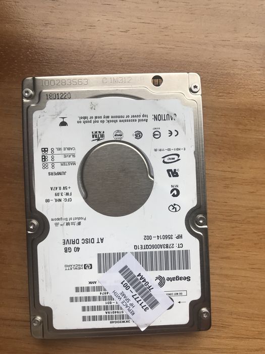 3 discos rigidos 40G