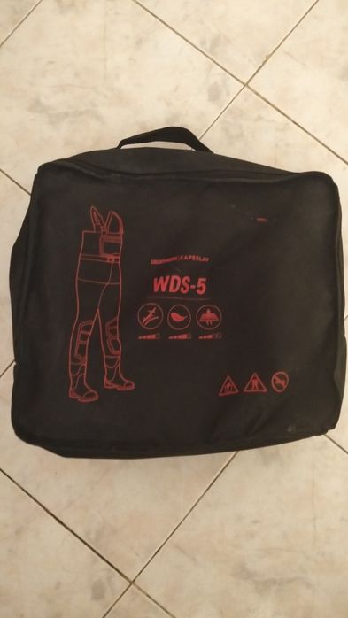 Waders de pesca 500 em PVC respiráveis