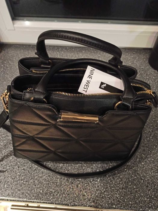 Torebka Nine West Diem Satchel, Black, czarny NOWA
