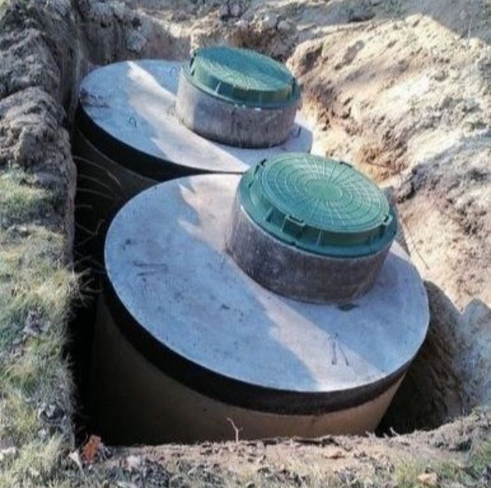 Копаємо септик та каналізацію до будинку. Гідробетон 11/15/30 м3