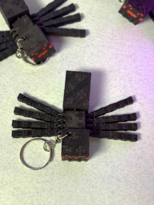 Брелок Майнкрафт (Minecraft) — Павук