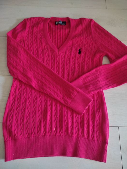 Sweter damski z warkoczami rozm.S/M