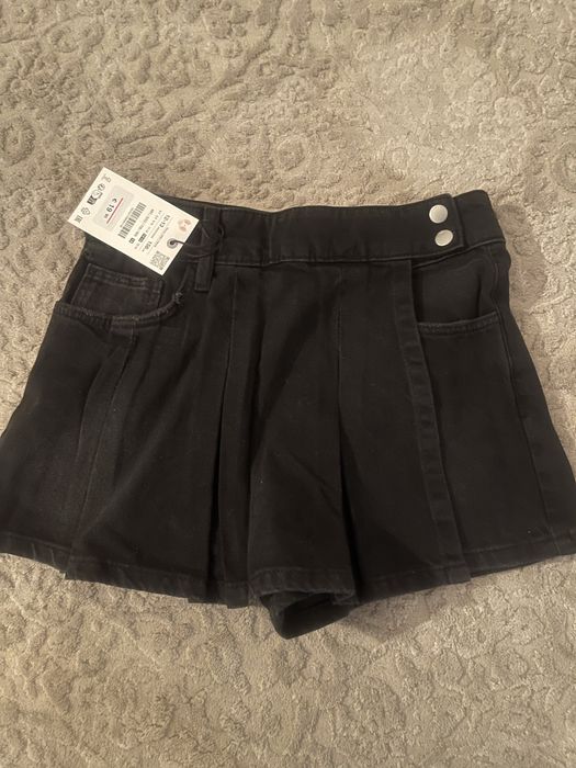 Джинсова спідниця юбка  шорти zara нова з етикеткою