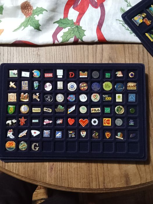 Pins de vários temas