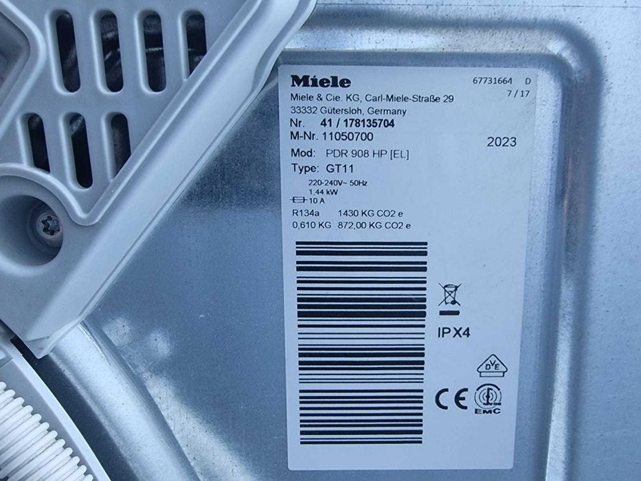 Zestaw Miele Professional. Pralka PWM 906 + suszarka PDR 908. Jak nowe