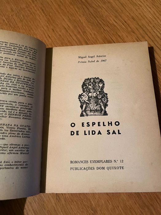O ESPELHO DE LIDA SAL      Miguel Angel Asturias